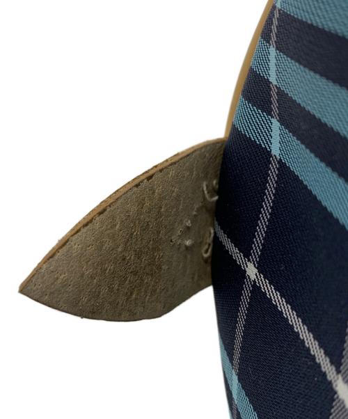 BURBERRY BLUE LABEL（バーバリー ブルー レーベル）BURBERRY BLUE LABEL (バーバリー ブルー レーベル) ミニボストンバッグ ブルー×ベージュの古着・服飾アイテム