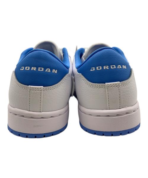 NIKE（ナイキ）NIKE (ナイキ) JORDAN COURT CONNECT LOW ホワイト×ブルー サイズ:27 未使用品の古着・服飾アイテム