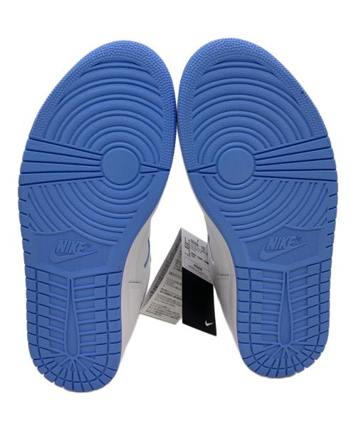 NIKE（ナイキ）NIKE (ナイキ) JORDAN COURT CONNECT LOW ホワイト×ブルー サイズ:27 未使用品の古着・服飾アイテム