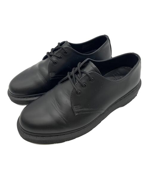 Dr.Martens（ドクターマーチン）Dr.Martens (ドクターマーチン) 3ホールシューズ ブラック サイズ:UK8の古着・服飾アイテム