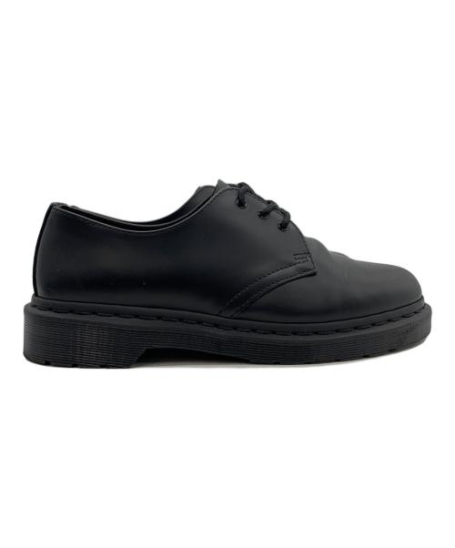 Dr.Martens（ドクターマーチン）Dr.Martens (ドクターマーチン) 3ホールシューズ ブラック サイズ:UK8の古着・服飾アイテム