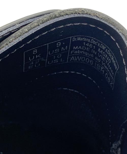 Dr.Martens（ドクターマーチン）Dr.Martens (ドクターマーチン) 3ホールシューズ ブラック サイズ:UK8の古着・服飾アイテム