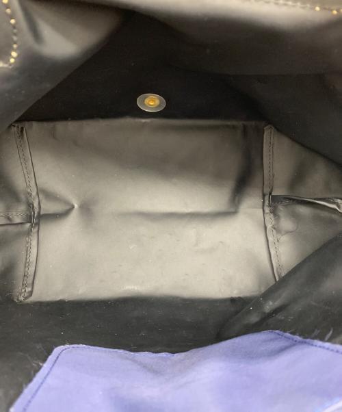LONGCHAMP（ロンシャン）LONGCHAMP (ロンシャン) ル プリアージュ ネイビー×ブラウンの古着・服飾アイテム