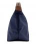 LONGCHAMP (ロンシャン) ル プリアージュ ネイビー×ブラウン：6000円