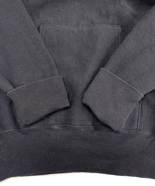 Champion REVERSE WEAVE（チャンピオン リバース ウィーブ）Champion REVERSE WEAVE (チャンピオン リバース ウィーブ) USA製 スウェットパーカー ブラック サイズ:XLの古着・服飾アイテム