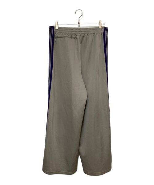 Needles（ニードルズ）Needles (ニードルズ) jeans factory (ジーンズファクトリー) ヒザデルトラックパンツ グレー×パープル サイズ:Sの古着・服飾アイテム
