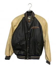 HARLEY-DAVIDSON（ハーレーダビッドソン）の古着「スタジャン」｜ブラック×ベージュ