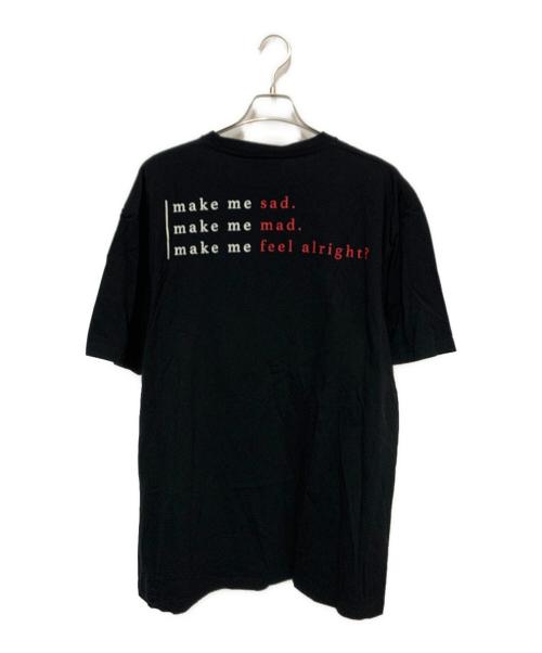 serial experiments lain（シリアルエクスペリメンツレイン）serial experiments lain (シリアルエクスペリメンツレイン) Messa (メッサ) Tシャツ ブラック サイズ:XXLの古着・服飾アイテム