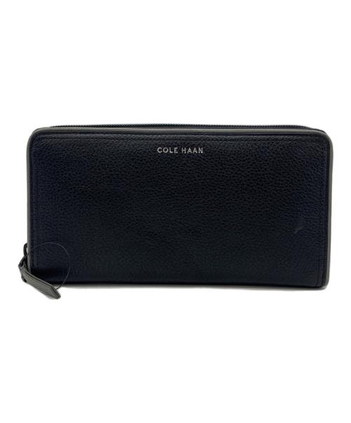 COLE HAAN（コールハーン）COLE HAAN (コールハーン) レザー エッジ コンチネンタル ブラックの古着・服飾アイテム