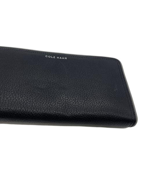 COLE HAAN（コールハーン）COLE HAAN (コールハーン) レザー エッジ コンチネンタル ブラックの古着・服飾アイテム