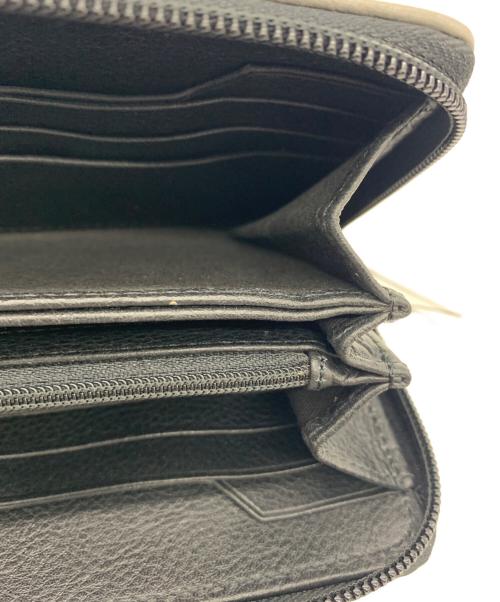 COLE HAAN（コールハーン）COLE HAAN (コールハーン) レザー エッジ コンチネンタル ブラックの古着・服飾アイテム