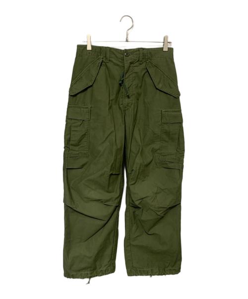 US ARMY（ユーエスアーミー）US ARMY (ユーエスアーミー) ミリタリーパンツ グリーン サイズ: SMALL SHORTの古着・服飾アイテム