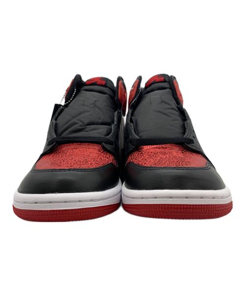 NIKE（ナイキ）NIKE (ナイキ) AIR JORDAN 1 RETRO レッド×ブラック サイズ:27 未使用品の古着・服飾アイテム