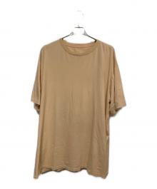 MM6 Maison Margiela（エムエムシックスメゾンマルジェラ）の古着「カレンダーロゴ刺繍 Tee」｜ピンク