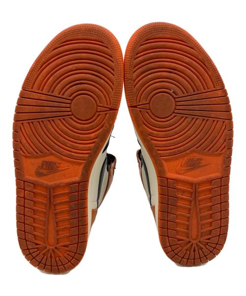 NIKE（ナイキ）NIKE (ナイキ) Air Jordan 1 Shattered Backboard オレンジ×ブラック サイズ:26.5の古着・服飾アイテム