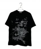YOHJI YAMAMOTOヨウジヤマモト）の古着「Tシャツ」｜ブラック