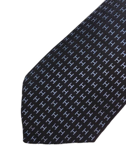 HERMES（エルメス）HERMES (エルメス) シルクネクタイ ブルー サイズ:表記無しの古着・服飾アイテム