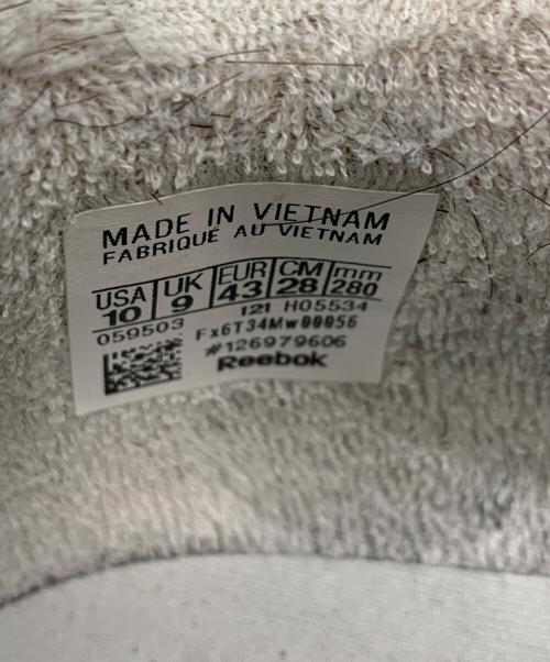 REEBOK（リーボック）REEBOK (リーボック) Maison Margiela (メゾンマルジェラ) Classic Leather Tabi グレー サイズ:28の古着・服飾アイテム