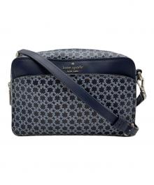 Kate Spade（ケイトスペード）の古着「SPADE LINK CAMERA BAG」｜ネイビー