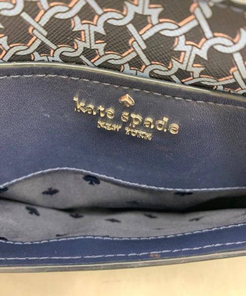 Kate Spade（ケイトスペード）Kate Spade (ケイトスペード) SPADE LINK CAMERA BAG ネイビーの古着・服飾アイテム