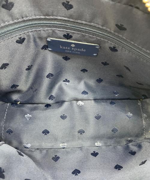 Kate Spade（ケイトスペード）Kate Spade (ケイトスペード) SPADE LINK CAMERA BAG ネイビーの古着・服飾アイテム