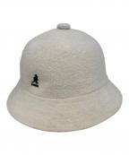 KANGOL×stussyカンゴール×ステューシー）の古着「KANGOL×stussyハット」｜アイボリー