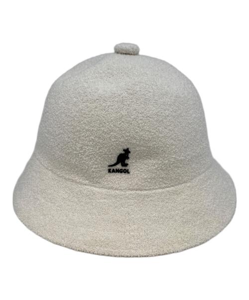 KANGOL（カンゴール）KANGOL (カンゴール) stussy (ステューシー) KANGOL×stussyハット アイボリー サイズ:XLの古着・服飾アイテム