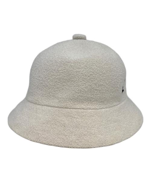 KANGOL（カンゴール）KANGOL (カンゴール) stussy (ステューシー) KANGOL×stussyハット アイボリー サイズ:XLの古着・服飾アイテム