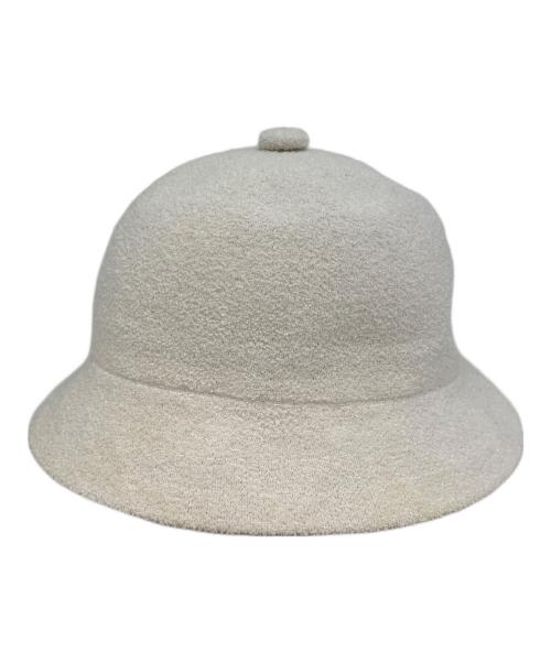 KANGOL（カンゴール）KANGOL (カンゴール) stussy (ステューシー) KANGOL×stussyハット アイボリー サイズ:XLの古着・服飾アイテム