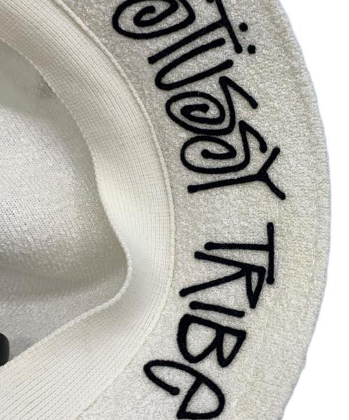 KANGOL（カンゴール）KANGOL (カンゴール) stussy (ステューシー) KANGOL×stussyハット アイボリー サイズ:XLの古着・服飾アイテム