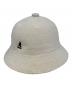 KANGOL（カンゴール）の古着「KANGOL×stussyハット」｜アイボリー