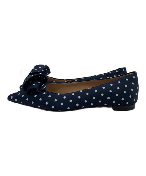 COLE HAAN（コールハーン）COLE HAAN (コールハーン) フローレット スキマー  ネイビー サイズ:6Bの古着・服飾アイテム