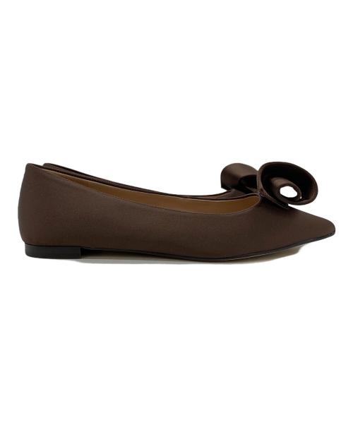 COLE HAAN（コールハーン）COLE HAAN (コールハーン) フローレット スキマー  ブラウン サイズ:6Bの古着・服飾アイテム