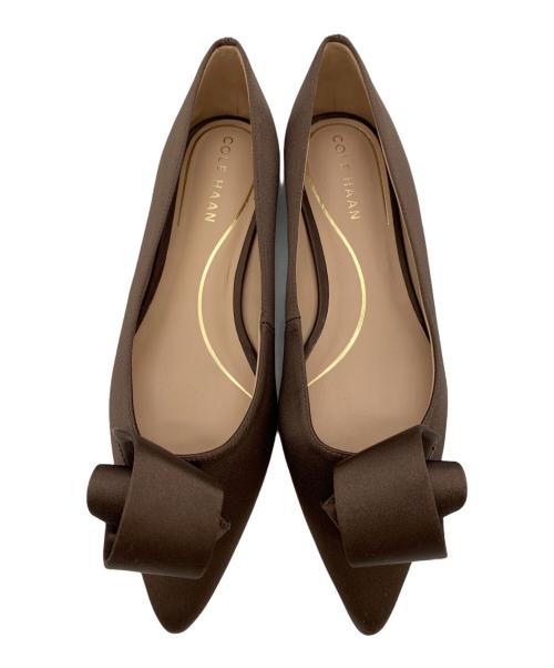 COLE HAAN（コールハーン）COLE HAAN (コールハーン) フローレット スキマー  ブラウン サイズ:6Bの古着・服飾アイテム