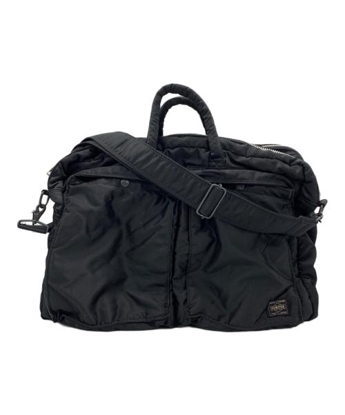 PORTER（ポーター）PORTER (ポーター) タンカー 2WAYブリーフケース ブラックの古着・服飾アイテム