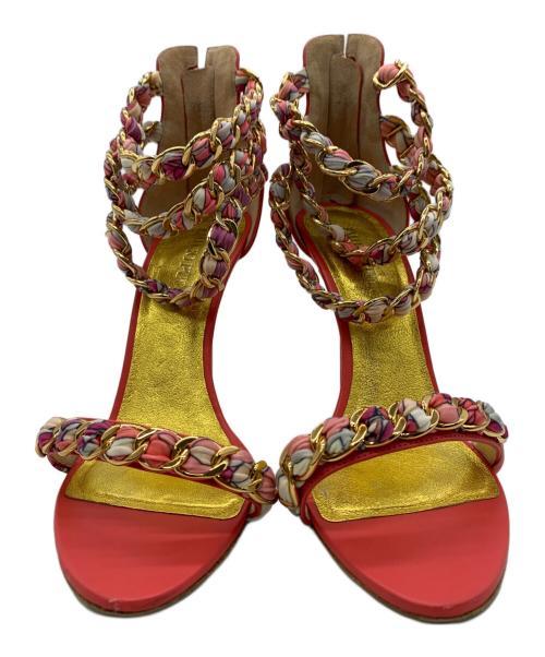 Emilio Pucci（エミリオ プッチ）Emilio Pucci (エミリオ プッチ) サンダル ピンク サイズ:36の古着・服飾アイテム