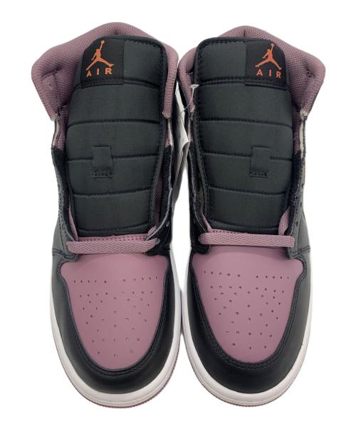 NIKE（ナイキ）NIKE (ナイキ) AIR JORDAN 1 MID SE パープル×ブラック サイズ:27.5 未使用品の古着・服飾アイテム