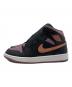 NIKE (ナイキ) AIR JORDAN 1 MID SE パープル×ブラック サイズ:27.5 未使用品：11000円