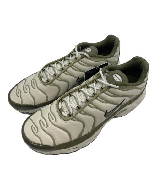 NIKE（ナイキ）NIKE (ナイキ) AIR MAX PLUS LIGHT BONE グリーン サイズ:27.5 未使用品の古着・服飾アイテム