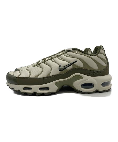 NIKE（ナイキ）NIKE (ナイキ) AIR MAX PLUS LIGHT BONE グリーン サイズ:27.5 未使用品の古着・服飾アイテム