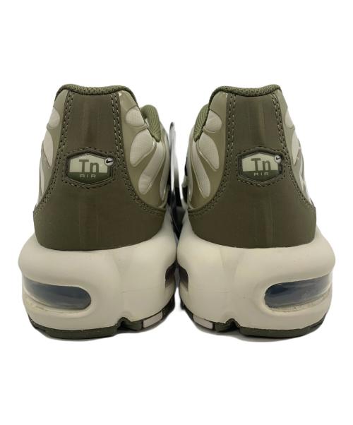 NIKE（ナイキ）NIKE (ナイキ) AIR MAX PLUS LIGHT BONE グリーン サイズ:27.5 未使用品の古着・服飾アイテム