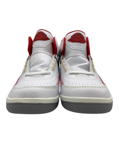 NIKE（ナイキ）NIKE (ナイキ) AIR JORDAN 2 RETRO ホワイト×レッド×グリーン サイズ:27.5 未使用品の古着・服飾アイテム