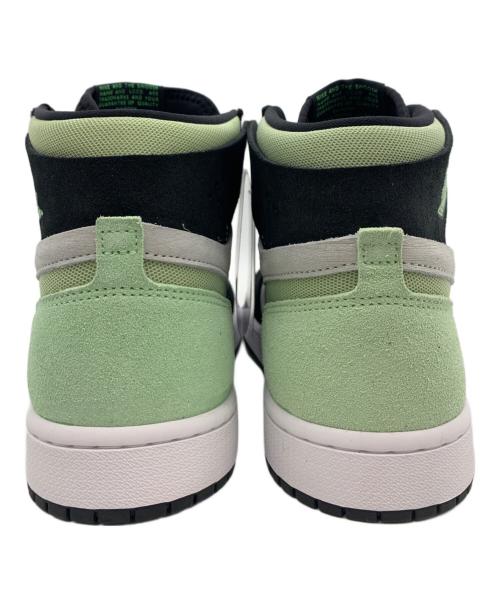 NIKE（ナイキ）NIKE (ナイキ) AIR JORDAN 1 ZOOM CMFT 2 ホワイト×ブラック×グリーン サイズ:28 未使用品の古着・服飾アイテム