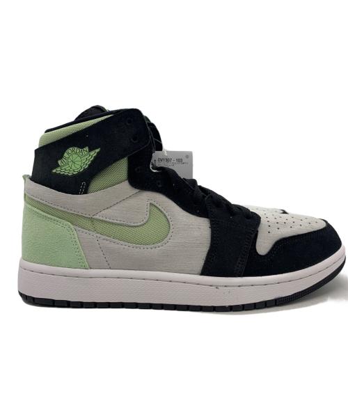 NIKE（ナイキ）NIKE (ナイキ) AIR JORDAN 1 ZOOM CMFT 2 ホワイト×ブラック×グリーン サイズ:28 未使用品の古着・服飾アイテム
