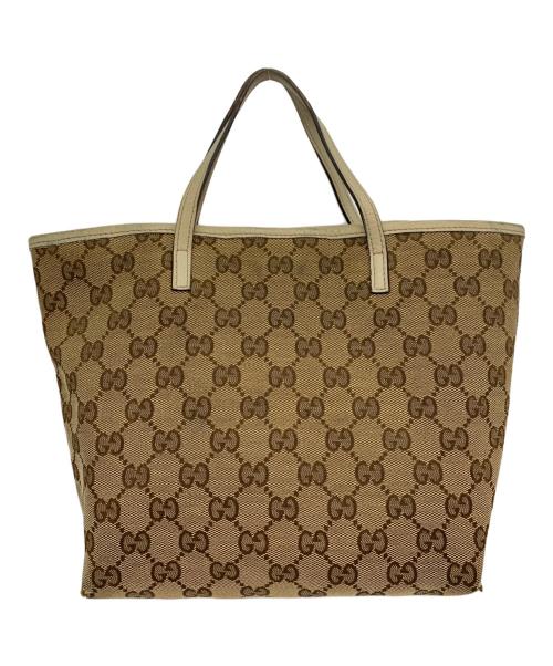 GUCCI（グッチ）GUCCI (グッチ) チルドレンズ ZOO パパガッロ ミニトート ベージュの古着・服飾アイテム