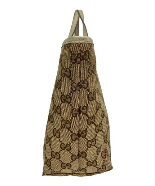 GUCCI（グッチ）GUCCI (グッチ) チルドレンズ ZOO パパガッロ ミニトート ベージュの古着・服飾アイテム