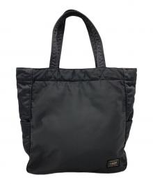 PORTER（ポーター）の古着「CREAM  TOTE BAG」｜ブラック