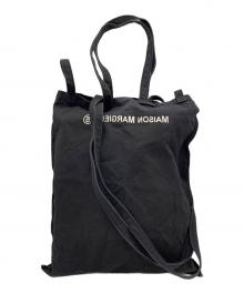 MM6 Maison Margiela（エムエムシックスメゾンマルジェラ）の古着「ダブルハンドルトートバッグ」｜ブラック