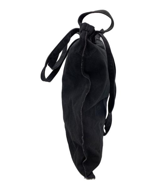 MM6 Maison Margiela（エムエムシックスメゾンマルジェラ）MM6 Maison Margiela (エムエムシックスメゾンマルジェラ) ダブルハンドルトートバッグ ブラックの古着・服飾アイテム