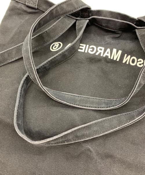 MM6 Maison Margiela（エムエムシックスメゾンマルジェラ）MM6 Maison Margiela (エムエムシックスメゾンマルジェラ) ダブルハンドルトートバッグ ブラックの古着・服飾アイテム